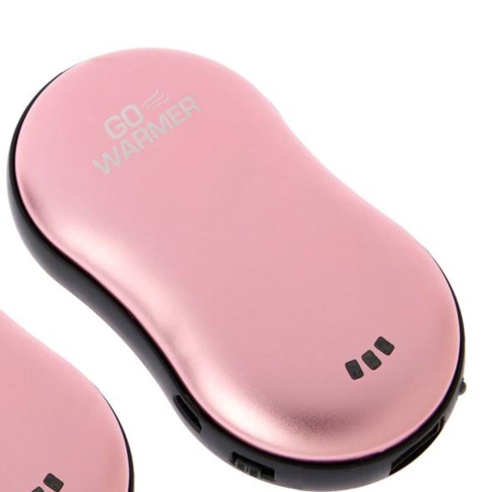 Go Warmer Pink Hand Warmer with USB Cable NIB